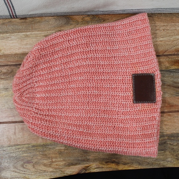 Love Your Melon Coral Pink Beanie - Picture 4 of 4
